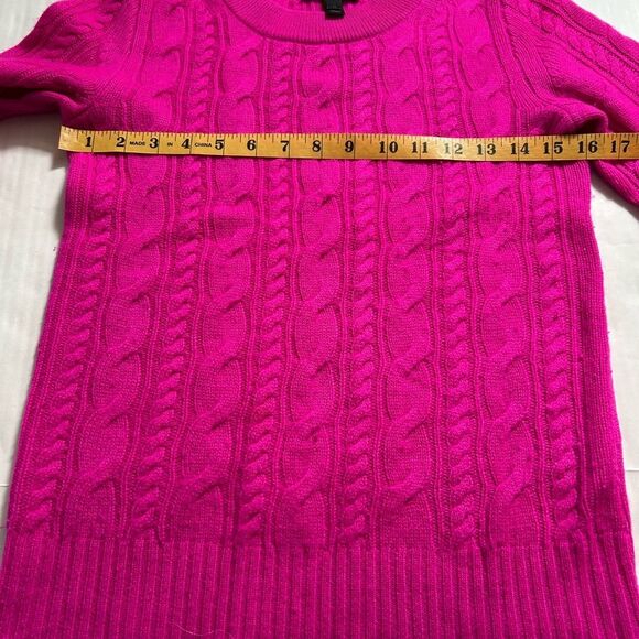 J Crew Women's Pink Italian Cashmere Sweater Size XS - Picture 6 of 8